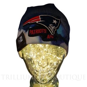 New England Patriots Hat Beanie Sideline Ink Knit New Era Officially Licensed